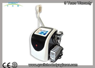 China Cavitation Laser RF Fat Freezing Cryolipolysis , 4 In 1 Beauty Salon Equipment for sale