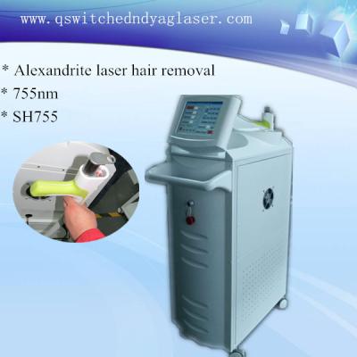 China Safe Effective Laser Hair Removal Machine 755nm Alexandrite 10 Hz for sale