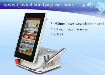 China 1-5hz Frequency 980nm Diode Laser Vascular Removal Machine For Spider Vein Removal for sale