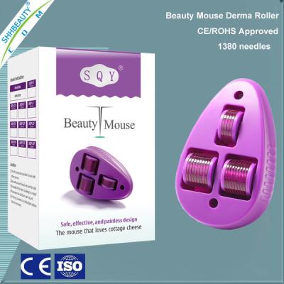 China Beauty Mouse Revitalize Skin Derma Roller , Facial Beauty Derma Roller At Home for sale