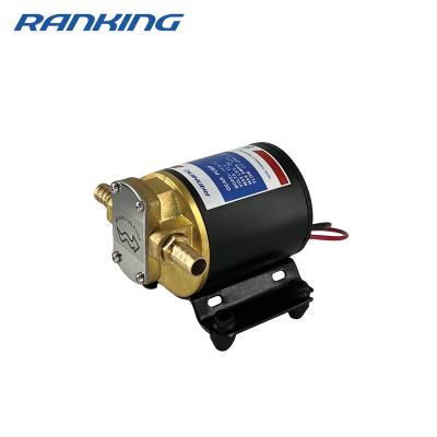 China Automotive Industry Rank Gear Small Oil Pump 12V 8LPM 4.5A Fuel Transfer Hydraulic For Lubrication Diesel Cooking Oil for sale