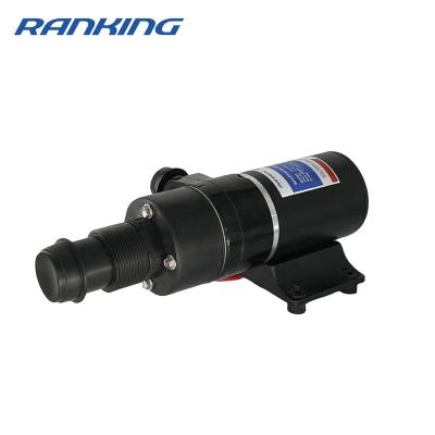 China Marine Ranking MP-4502 rv Marine Waste Dirty Water Flushing Macerator 24V 45LPM Sewage Water Pump for sale