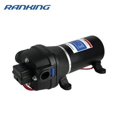 China RV Rank FL-40 12V DC RV Marine 17 LPM / 4.5GPM Small Self Priming Portable Diaphragm Water Pump for sale