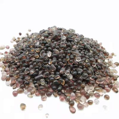 China Wholesale Fire Pit Chipped Crystal Beads Crystal Beads Round Glass Bead Road Marking For Jewelry Making for sale