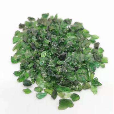 China Irregular Colored Crushed Color Terrazzo Aggregate Glass Farmhouse Decoration 3-6mm for sale