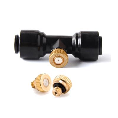 China 12V /60W 6m-18m Cooling Disinfection Car Sprinkler Garden Mist Brass Nozzle for sale