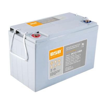 China High charging performance high safety and reliability acceptance DC12-100X fast charging new energy lead-acid battery for sale