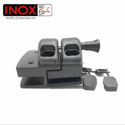 China Self Close Side Pull Magnet Self Glass Latch For Pool Fence for sale