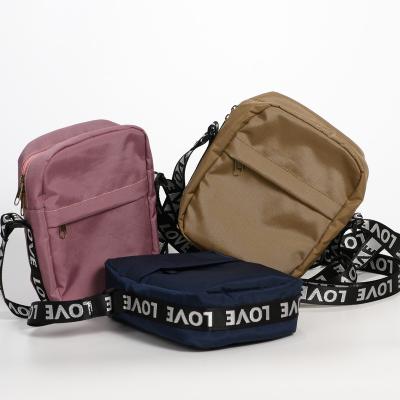 China High Quality Multifunctional Cheap Custom Logo Sling Bag Unisex Single Shoulder Bag With Long Strap for sale