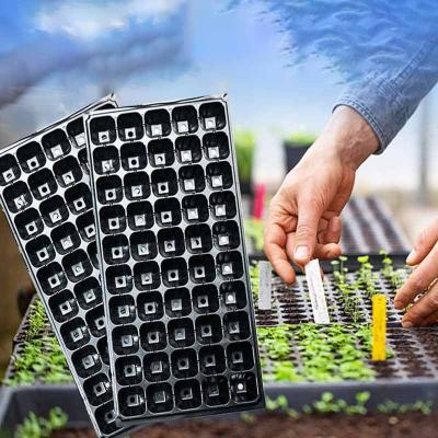 China Eco-Friendly FXL853 Plastic Tray Garden Seed Starting Plug Tray for sale