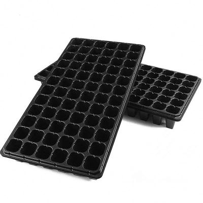 China For nursery of vegetables Plastic Nursery Pot Seedling Tray Seed Grow Planter Seeding Garden Seed Starter Pot Tray Plant Propagation nursery tray for sale