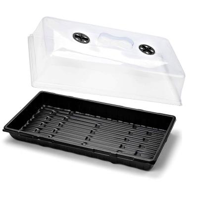 China Corrosion resistance Horticulture Germination Seedling Seed Starter Tray With Humidity Dome for sale