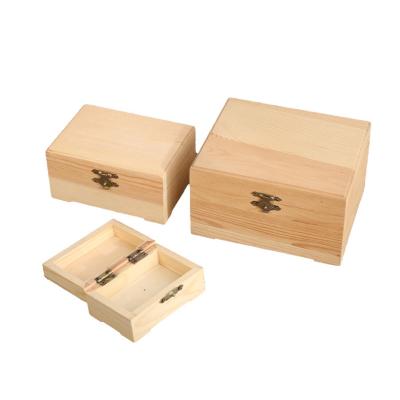 China Custom Europe set of 3 small wooden gift boxes for sale