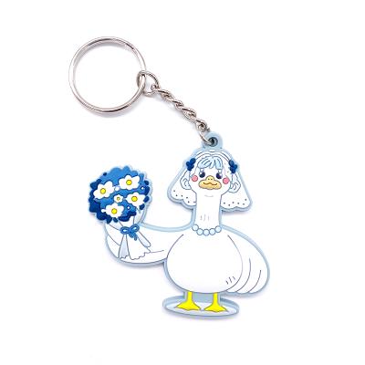 China Promotion PVC Custom Soft Rubber Key Chain Competitive Price Custom Key Chain for sale