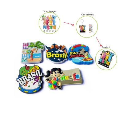 China Safe And Reliable People Manufacturer Custom Rubber Magnet PVC Fridge Fridge Magnet for sale