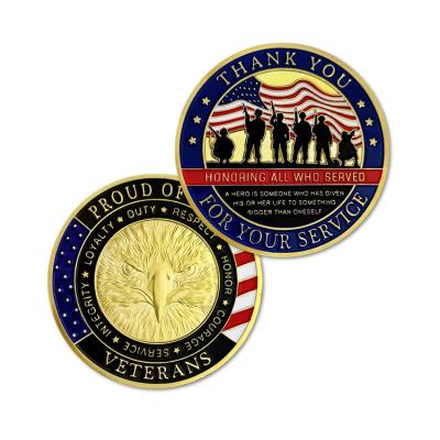 China Wholesale Custom Zinc Alloy Engraving Coin Promotion Gift Logo 3D Navy Souvenir Enamel Coin Police Military Challenge Coins for sale