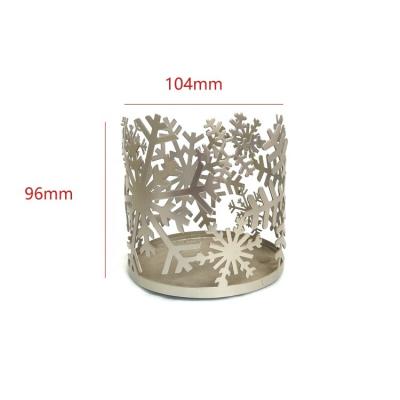 China Home Decoration Factory Direct Sales Sell Table Popular Customizable Home Decoration Candlestick Glass-metal Wholesale Candle Holder for sale