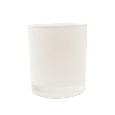 China Home Decoration China Manufacturer 300ml/10OZ White Candle Jar for sale