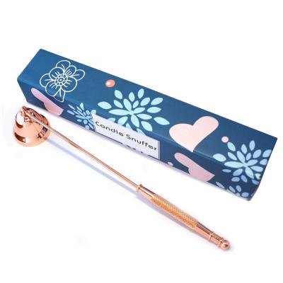 China Luxury Rose Gold Candle Wick Trimmer Candle Sniffer Accessory Tool Wholesale Candle Wick Trimmer for sale