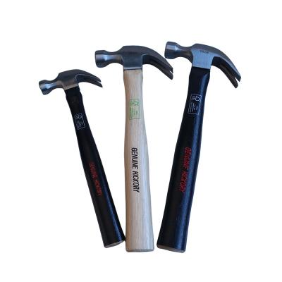 China High Quality Hot Selling Machinist Hammer Claw Hammers High Quality Hammer With Fiberglass Hickory Handle for sale