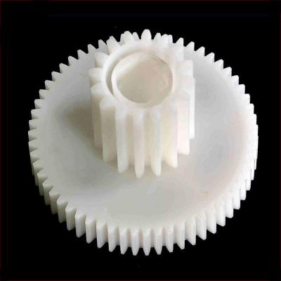 China 45 Degree Steel Plastic Pinion Helical Gears for sale