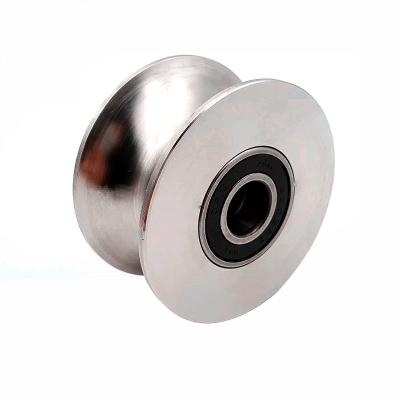 China Window Pulley Sliding Door Pulley Door And Gate Window Stainless Steel Pulley With Bearings for sale