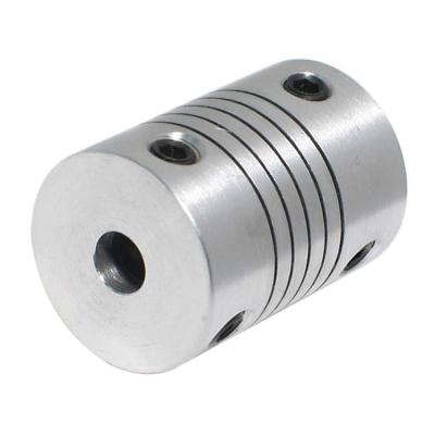 China 3d Printer Encoder Flexible Coupling Aluminum Shaft 5mm for sale