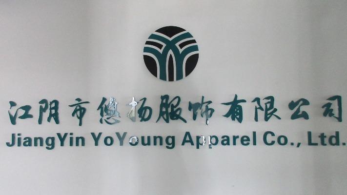 Verified China supplier - Jiangyin Yoyoung Apparel Co., Ltd.