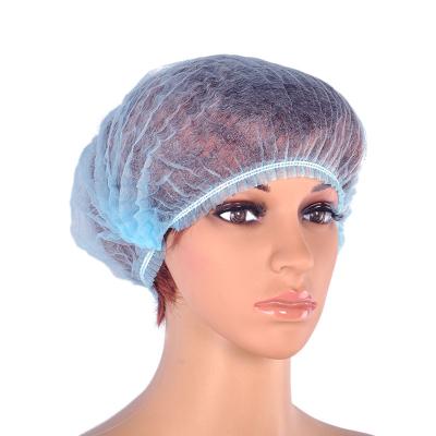 China PP Nonwoven Hair Clip Nonwoven Hair Clip Cap Head Cover Disposable Cap for sale