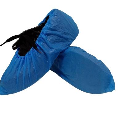 China Waterproof Disposable Plastic CPE Shoe Cover XR-021 for sale