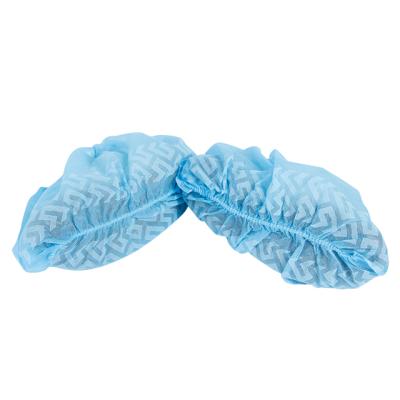 China PP Non Woven Disposable Anti Slip Shoe Cover Boot Covers Medical Shoe for sale