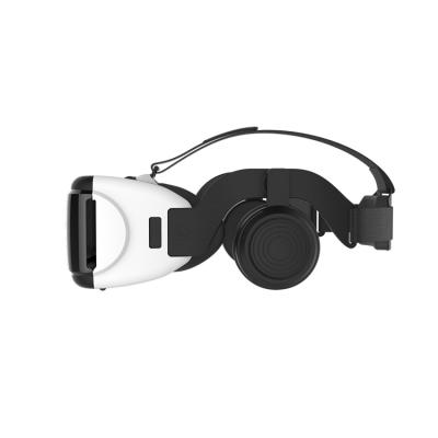 China Media Control Lightweight Virtual Reality Glasses With Good Quality Earphone for sale