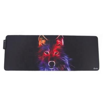 China Durable Manufacturer's New Big Frontier Igniting Colorful Gaming E-Sports Mouse Pad for sale