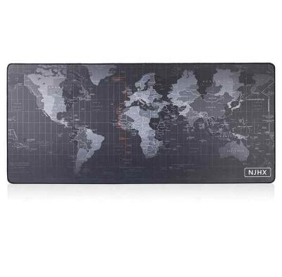 China Durable World Map Gaming Mouse Pad XL for PC Gaming Accessories for sale