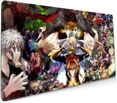 China Durable 90 40 3mm Anti-Slip Rubber Mouse Mat Keyboard Pad Desk Mat Large Gaming Mouse Pad For Laptop Gamer Mousepad for sale