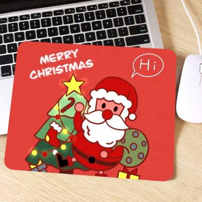 China Durable Custom Printed Natural Rubber Christmas Mouse Pad Sublimation for sale