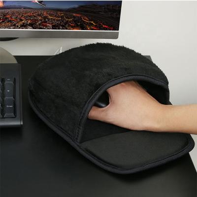 China Customized Durable USB Heating Pad Hand Warmer For Working In Winter Mouse Pad for sale