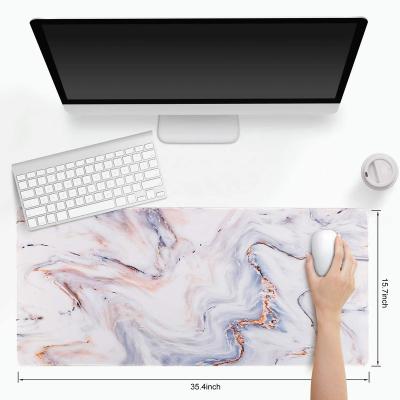 China Durable Marble Personalization Custom Printing Rubber Mouse Pad for sale