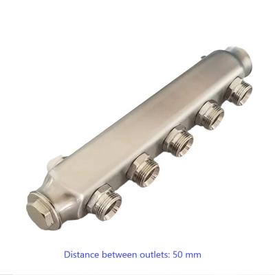 China Modern 304 stainless steel manifold for water supply system for sale