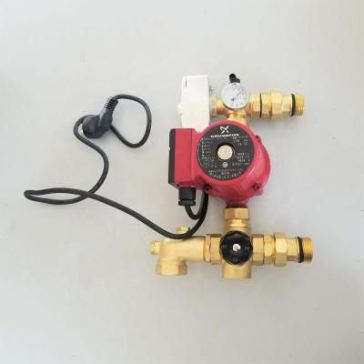 China Modern thermostatic mixing valve pump set for manifolds for sale