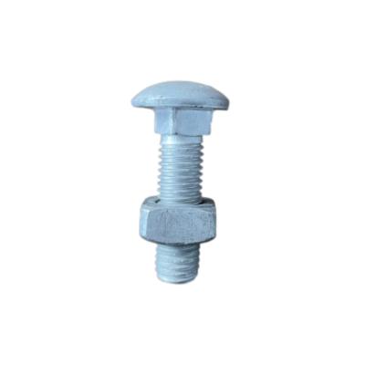 China Electronics China Manufacture Hot Dip Galvanized Screw Carriage Bolt Nut Stainless Steel Neck Bolts for sale