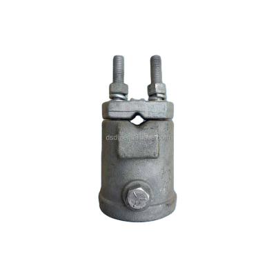 China Galvanized Sidewalk Direct Cast Guy In Pole Line Steel Factory End Mount Hardware for sale