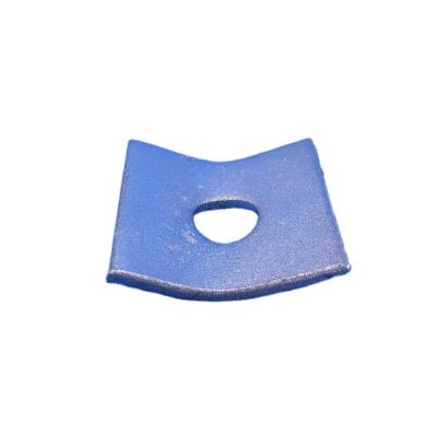 China Factory Supplier Steel Design Hot Dip Galvanized Profession Square Flat Washer, Finished Galvanized, Carbon Steel for sale