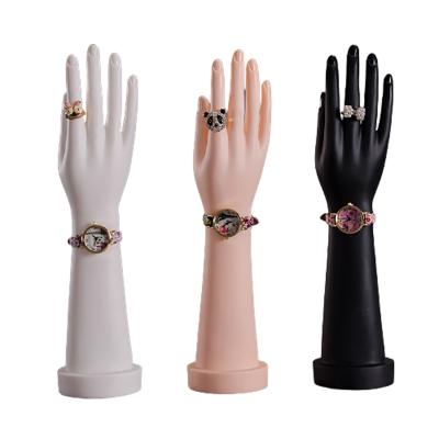 China Other Plastic Mannequin Ring Wedding Ladies Hand Props Mannequin Hand Display Plastic Model For Jewelry for sale