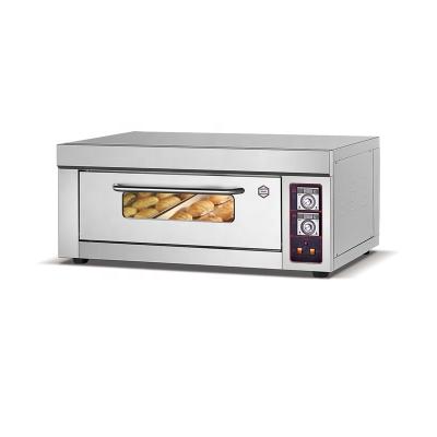 China Electric Baking Equipment 2 Deck Bakery Pizza Oven Price Commercial Bakery Baking Machines for sale