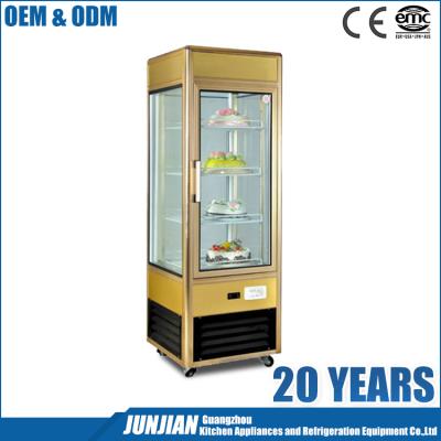 China Single-temperature vertical surrounded by glass cake display refrigerator display refrigerator cake showcase for sale CL268FLC4 for sale