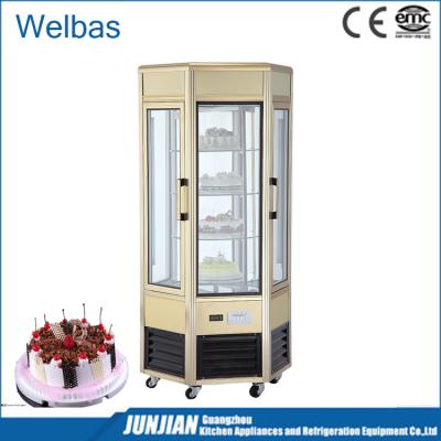 China Single-temperature 6-sided cake display showcase upright display refrigerator junjian CL608FL2x4 for sale