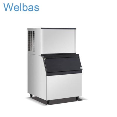 China Commercial type ice maker Guangzhou Welbas NBL150 ice maker water dripping cooling equipment 770*840*1420 for sale