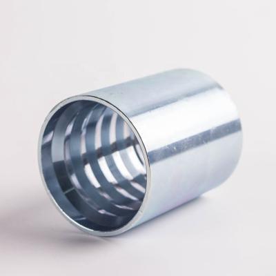 China 03310 Carbon Steel Crimp Hydraulic Hose Ferrule Hose Fitting for sale