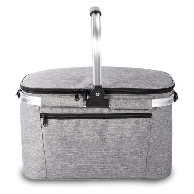 China Eco-friendly Multi Function Picnic Cooler Box Waterproof Lunch Basket Bottle Cooler Bag for sale